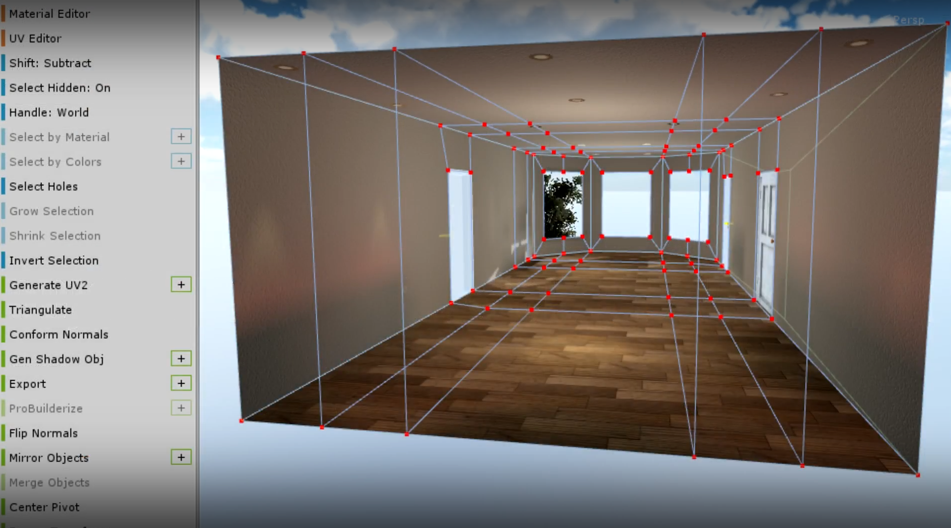 HorrorAware is a Virtual Reality game created with the Unity Engine as a part of my coursework. The task required several implementations to pass the 
            course, which the video above will highlight with points. The game simulates how a person can experience symptoms from mood disorders and mental illnesses like schizophrenia. Much
            focus in development was put into creating a simulation that aligns with expectations of real life. A lot of objects such as the apartment itself was therefore made with Blender/ProBuilder. 
            The doors themselves were also an important aspect for this that had many iterations. 